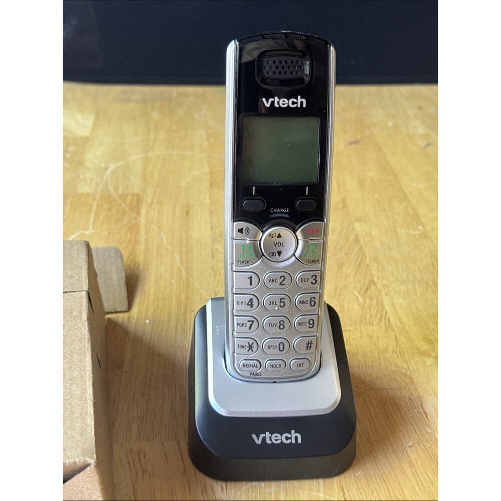 Vtech DS6101 DECT 6.0 1.9GHz 2-Line Cordless Expansion Handset Phone - Picture 6 of 10